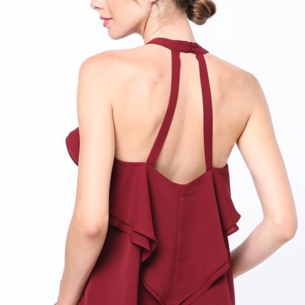Backless Halter Top - Picture 2 of 2